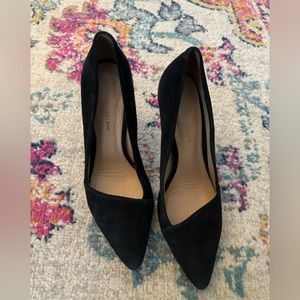 Antonio Melanie Black Suede Heels